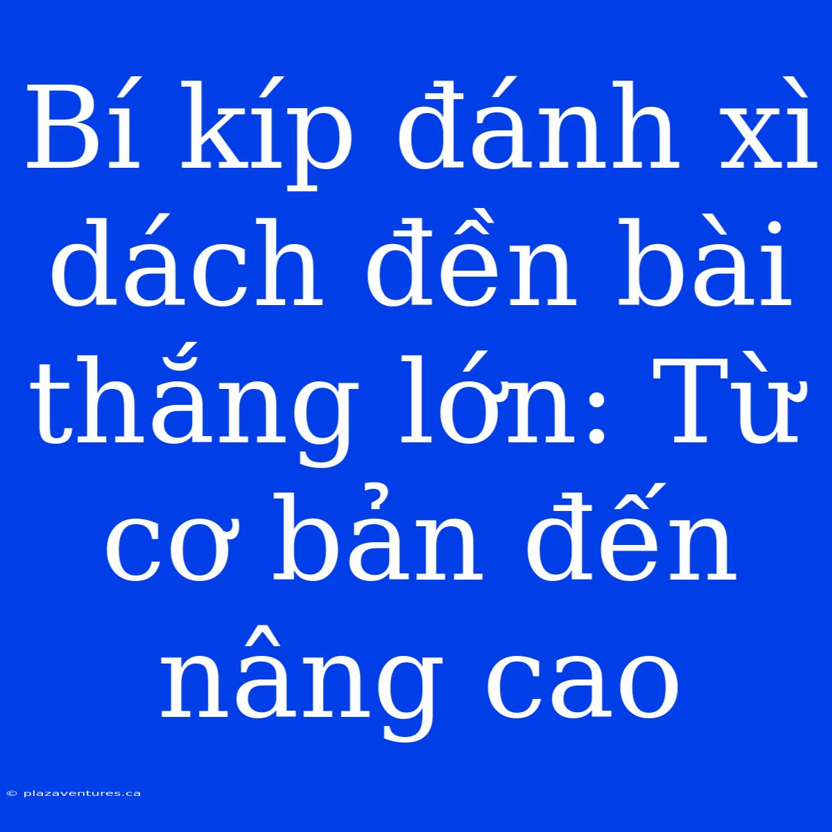 Bí Kíp Đánh Xì Dách Đền Bài Thắng Lớn: Từ Cơ Bản Đến Nâng Cao