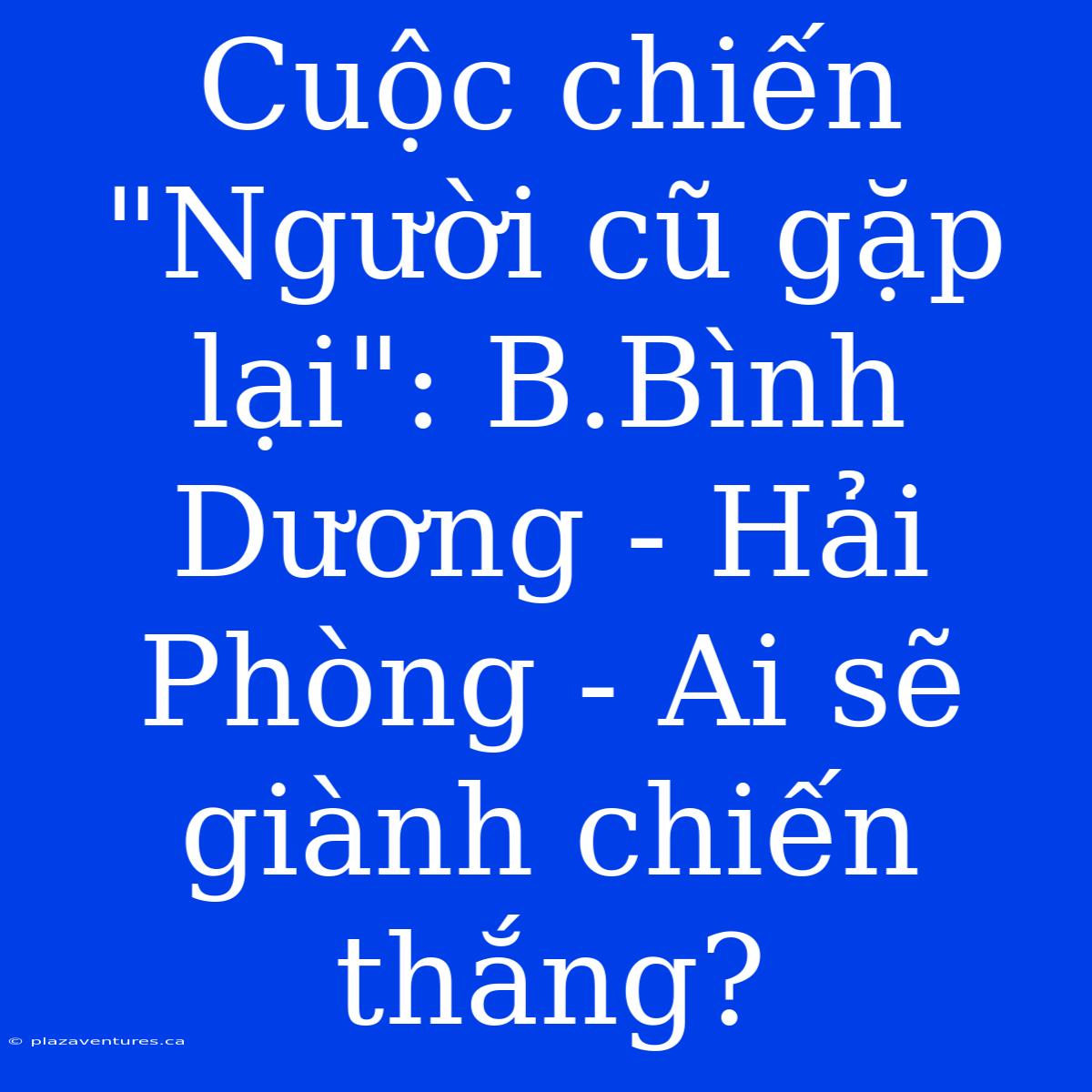 Cuộc Chiến 