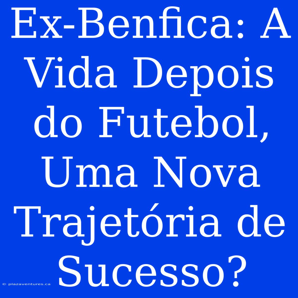 Ex-Benfica: A Vida Depois Do Futebol, Uma Nova Trajetória De Sucesso?