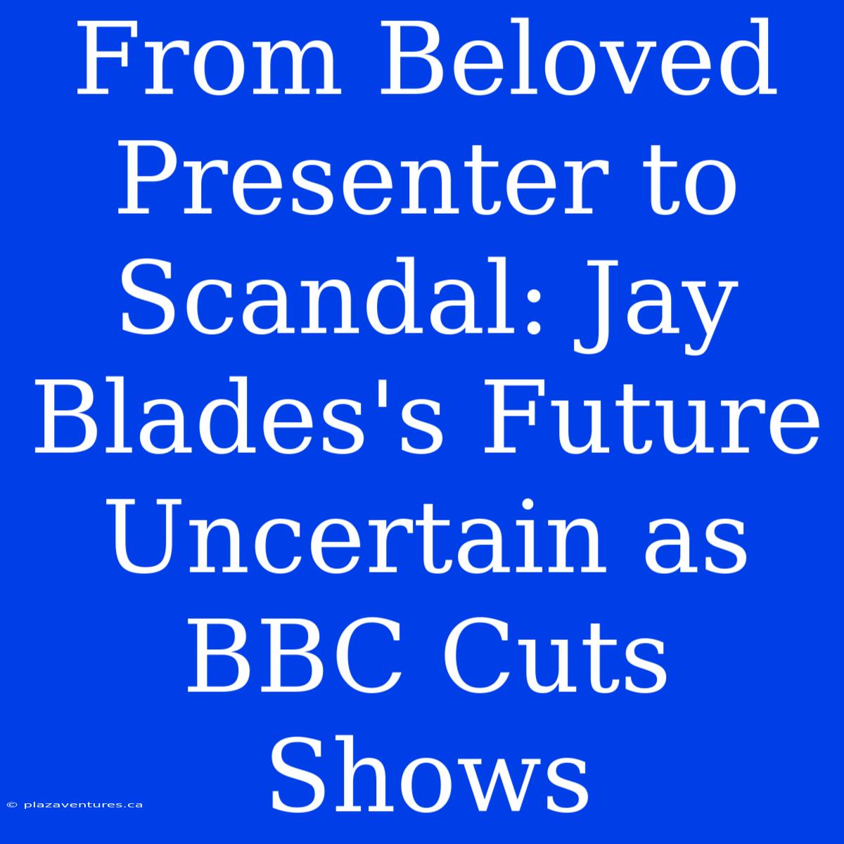 From Beloved Presenter To Scandal: Jay Blades's Future Uncertain As BBC Cuts Shows