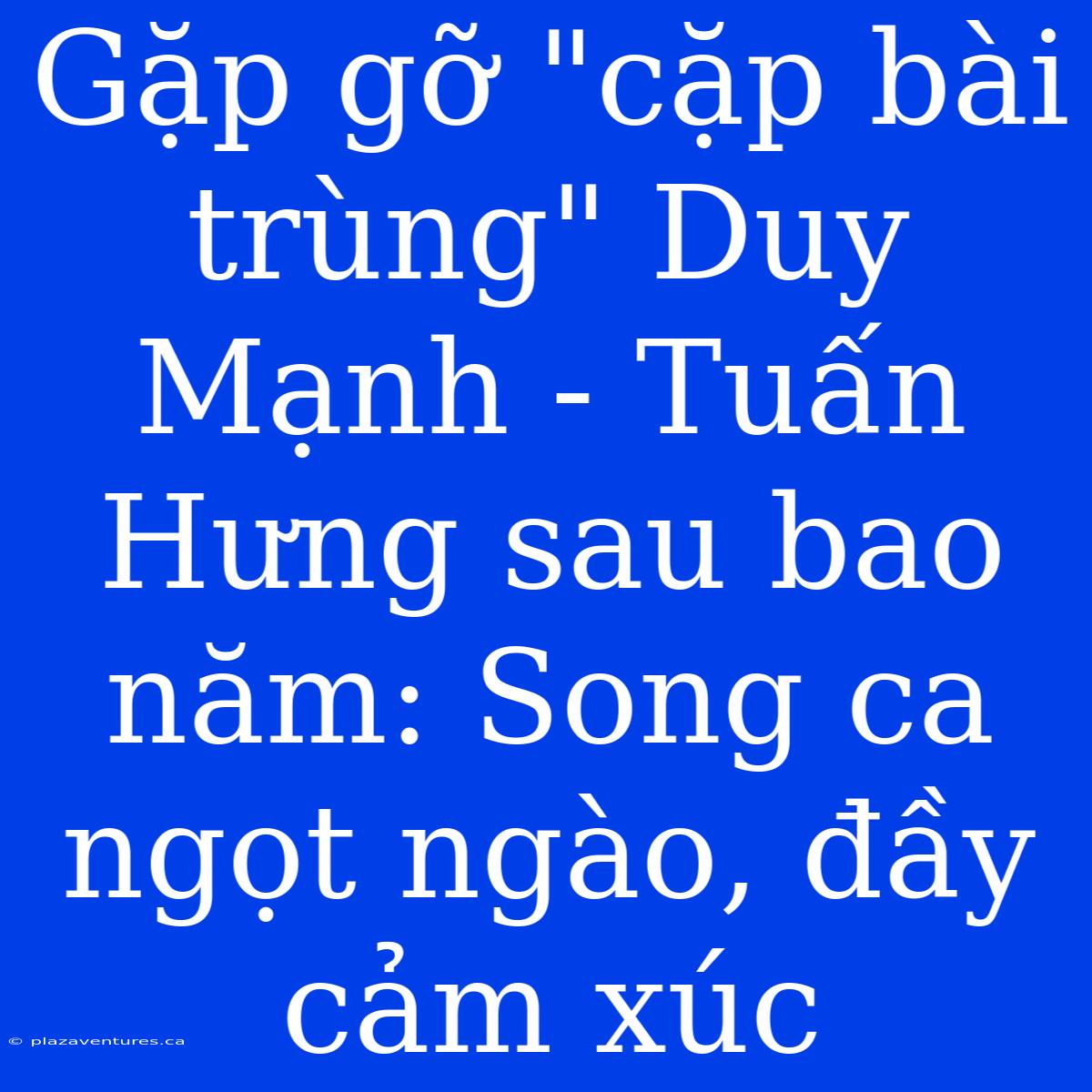 Gặp Gỡ 