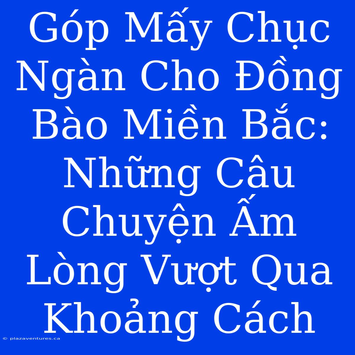 Góp Mấy Chục Ngàn Cho Đồng Bào Miền Bắc: Những Câu Chuyện Ấm Lòng Vượt Qua Khoảng Cách