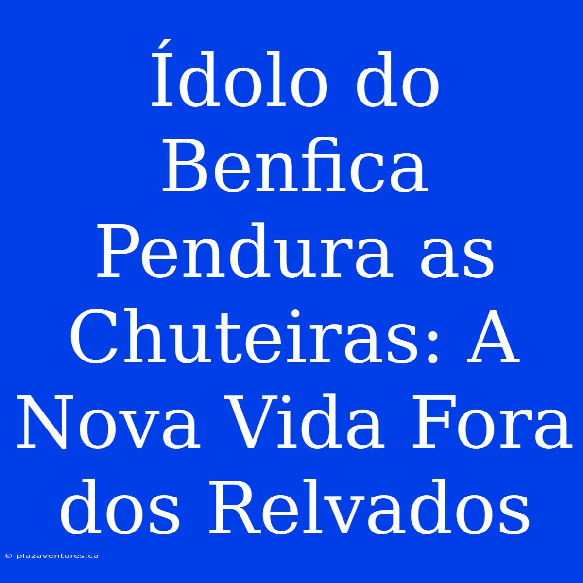 Ídolo Do Benfica Pendura As Chuteiras: A Nova Vida Fora Dos Relvados