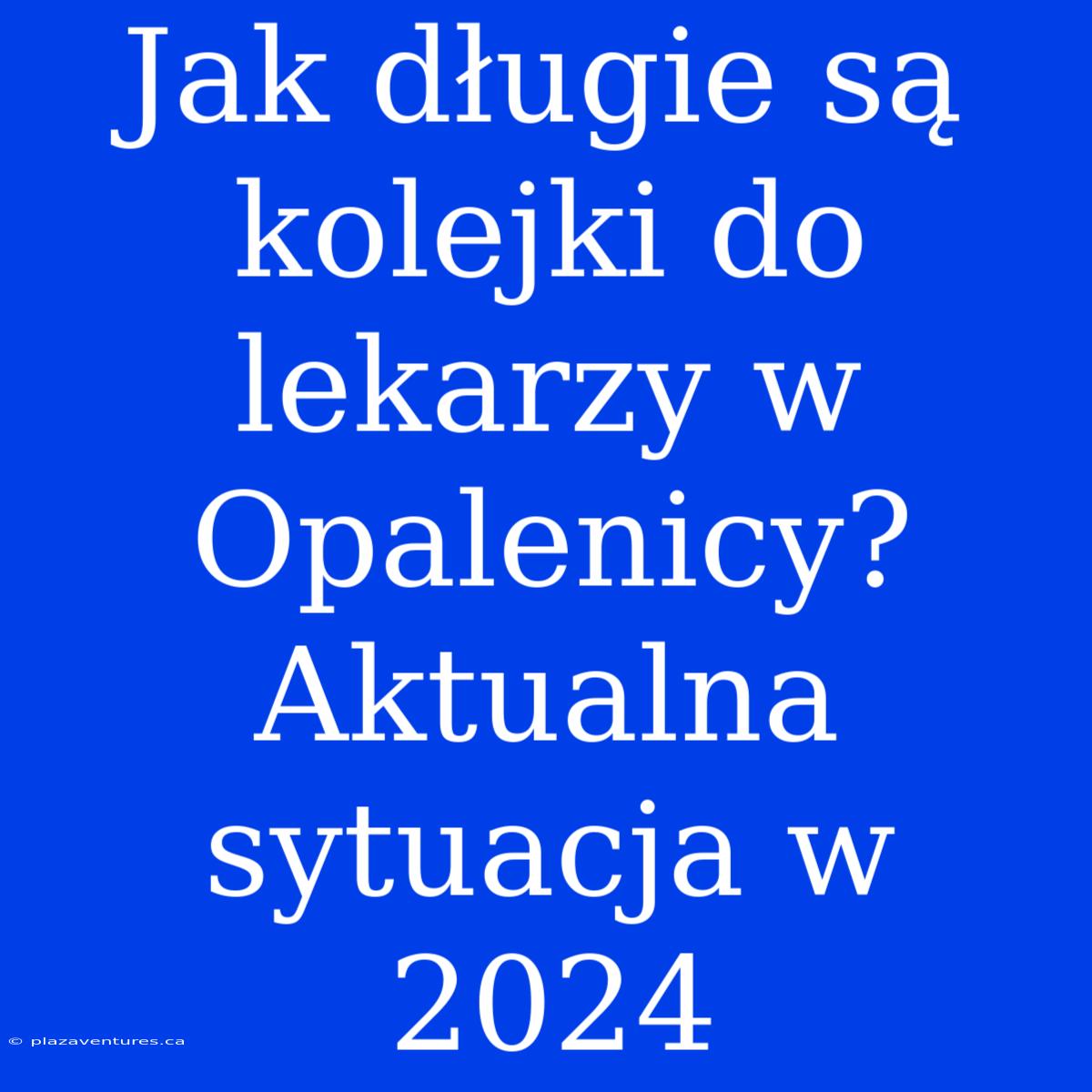 Jak Długie Są Kolejki Do Lekarzy W Opalenicy? Aktualna Sytuacja W 2024