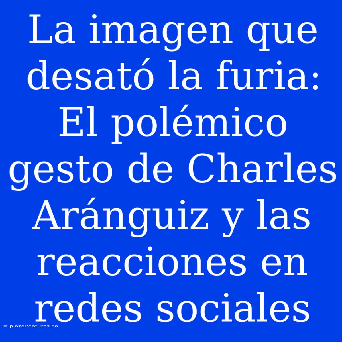 La Imagen Que Desató La Furia: El Polémico Gesto De Charles Aránguiz Y Las Reacciones En Redes Sociales