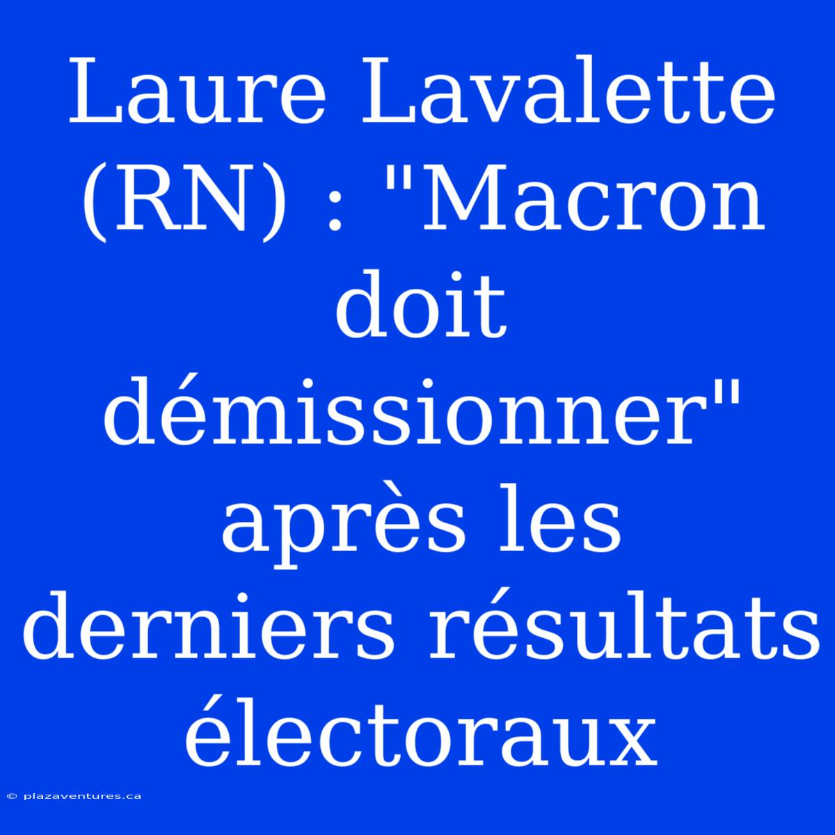 Laure Lavalette (RN) : 