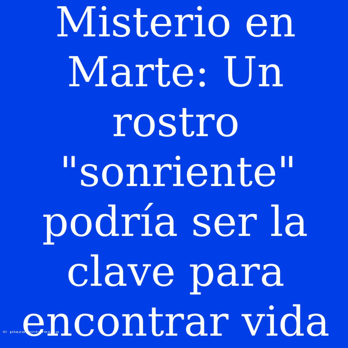 Misterio En Marte: Un Rostro 