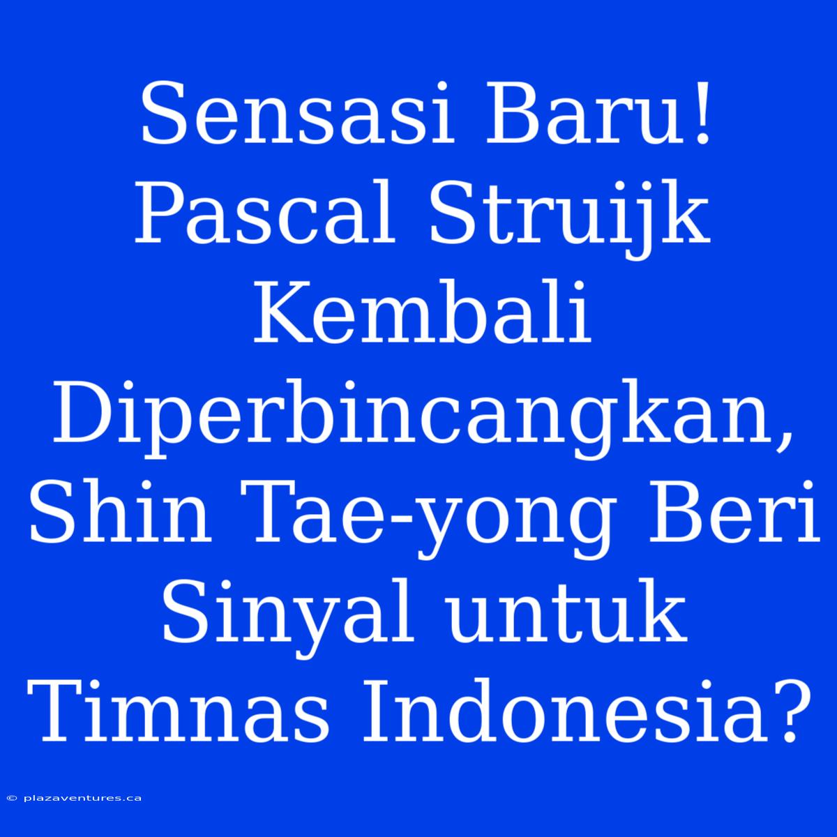 Sensasi Baru! Pascal Struijk Kembali Diperbincangkan, Shin Tae-yong Beri Sinyal Untuk Timnas Indonesia?