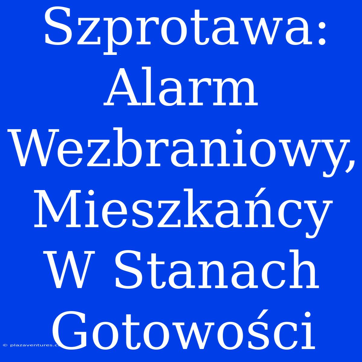 Szprotawa: Alarm Wezbraniowy, Mieszkańcy W Stanach Gotowości