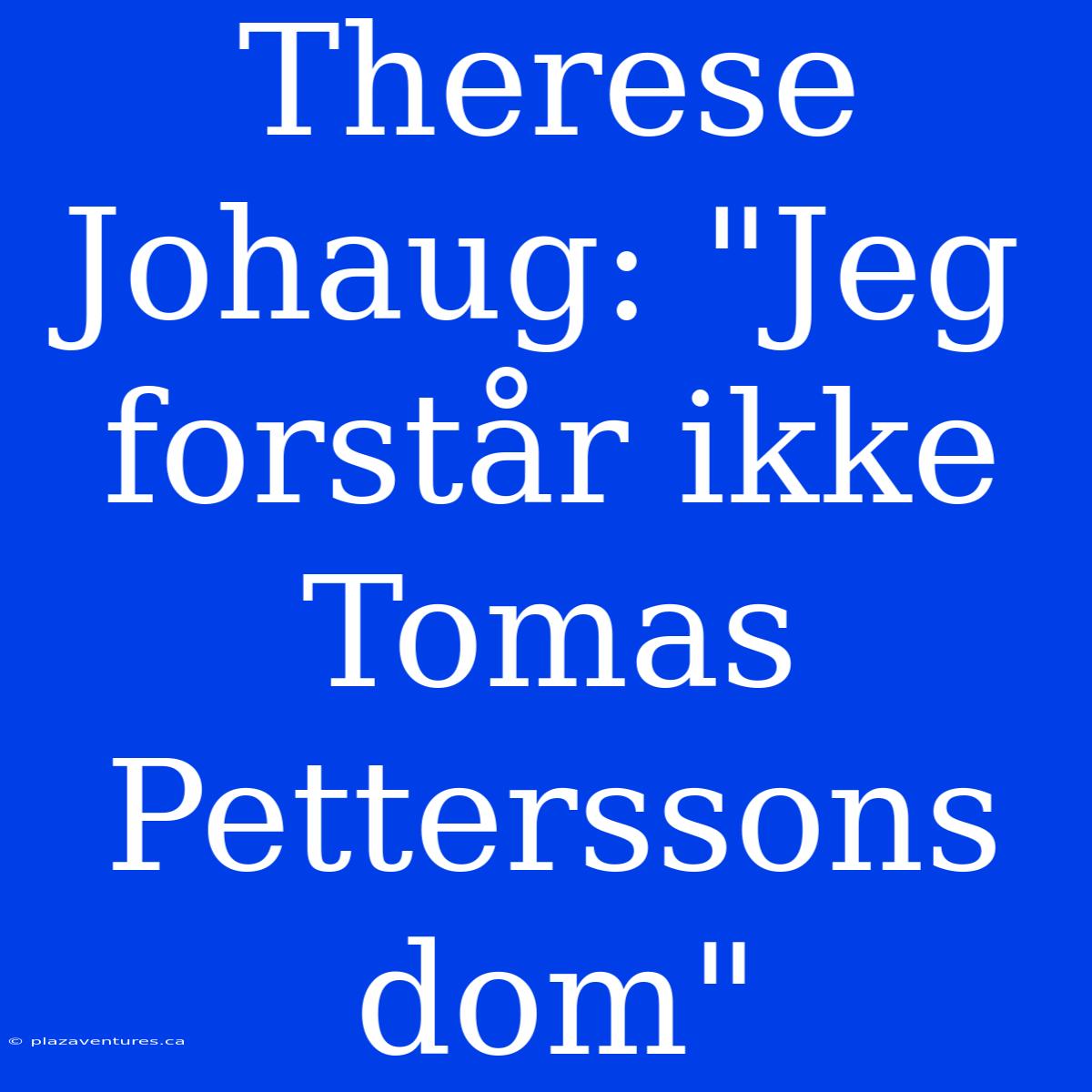 Therese Johaug: 