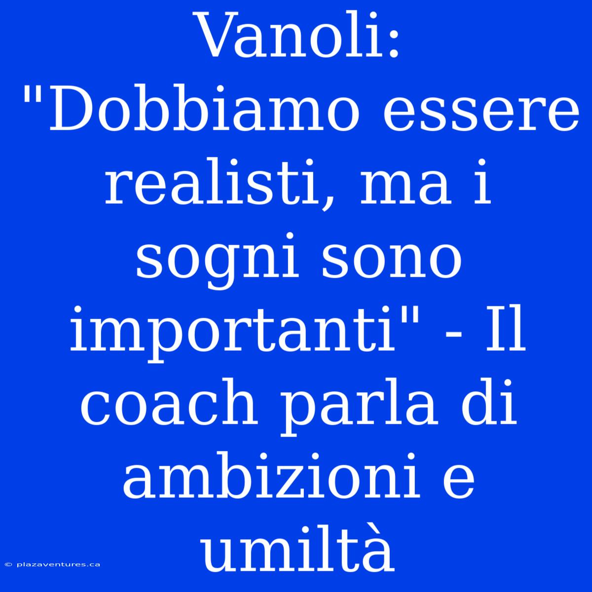 Vanoli: 