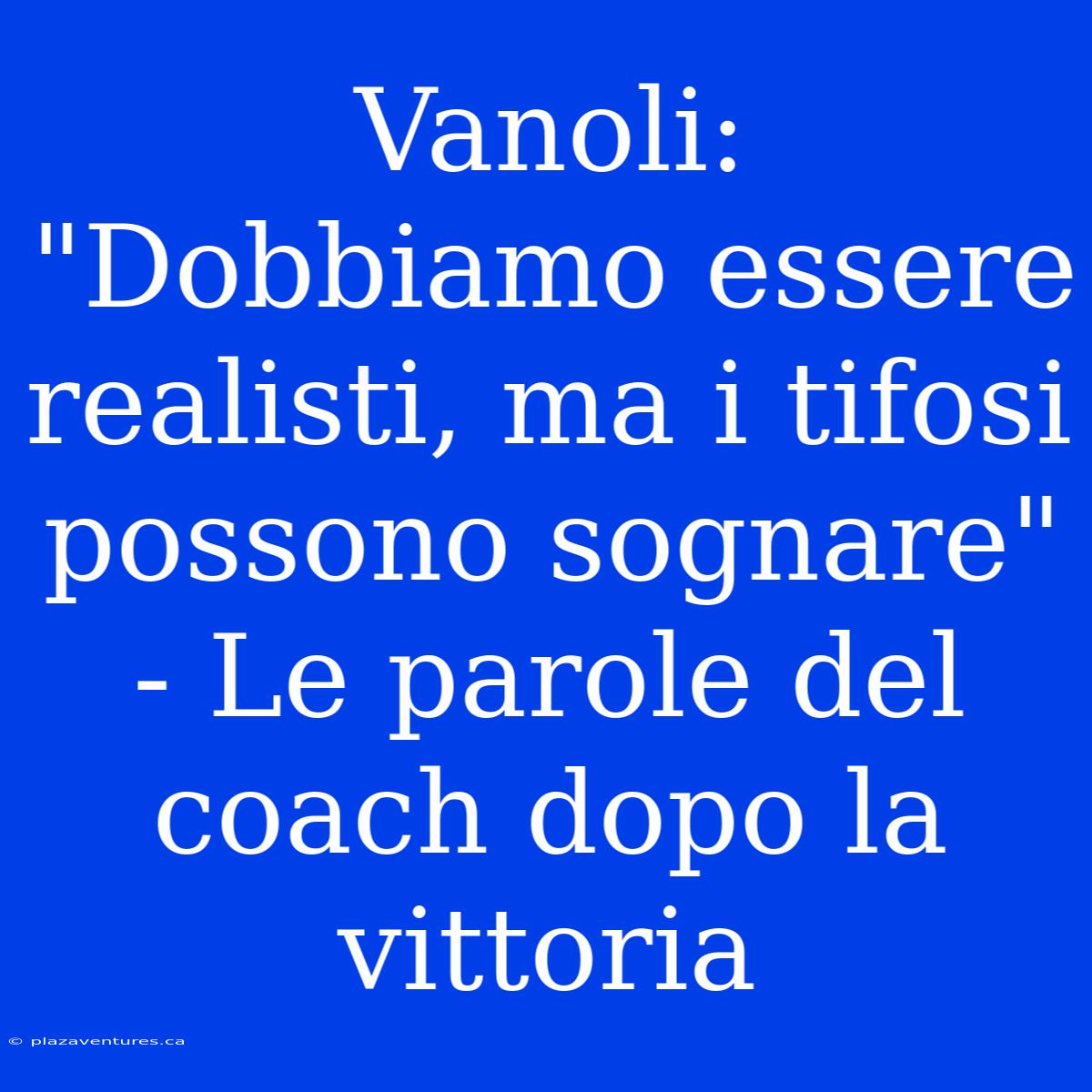 Vanoli: 