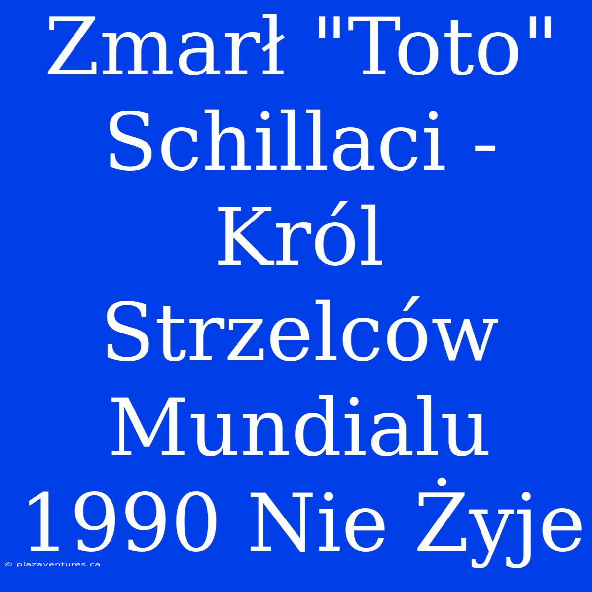 Zmarł 